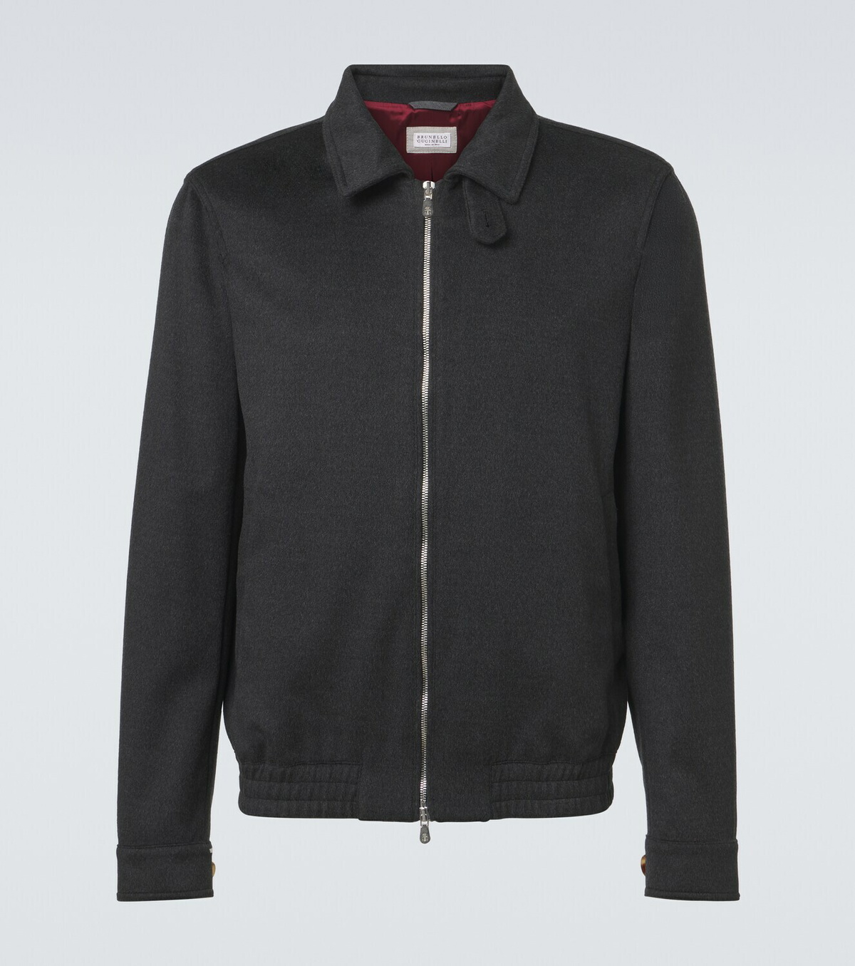 Brunello Cucinelli Virgin wool blouson jacket
