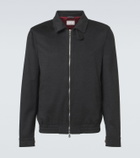 Brunello Cucinelli Virgin wool blouson jacket