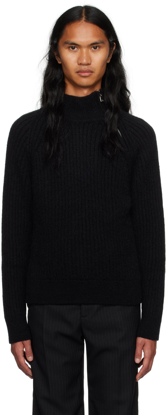 Maiden Name Black Nico Sweater