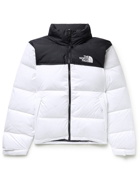 The North Face - 1996 Retro Nuptse Quilted Two-Tone Ripstop and Shell Down Jacket - White
