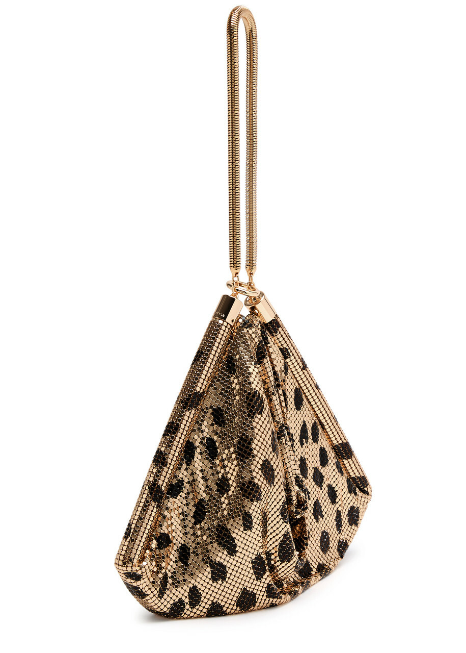 Rabanne Pocket Leopard-print Chainmail Shoulder bag - One Rabanne Pocket Leopard-print Chainmail Shoulder bag - One