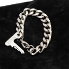 Raf Simons Men's Vintage Chain Bracelet in Antique Silver
