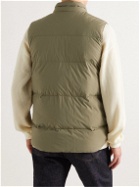 Snow Peak - Quilted Recycled Ripstop Down Gilet - Neutrals