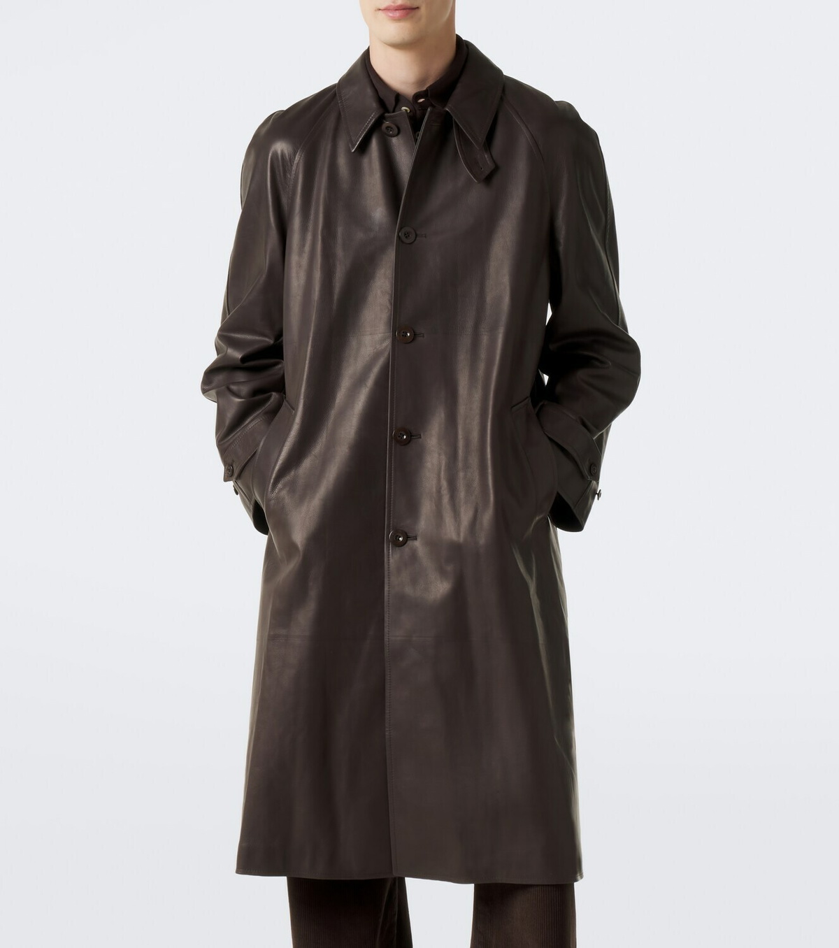 The Row Sitali leather car coat