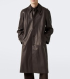 The Row Sitali leather car coat