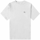 Drole de Monsieur Men's Drôle de Monsieur Logo T-Shirt in Light Grey