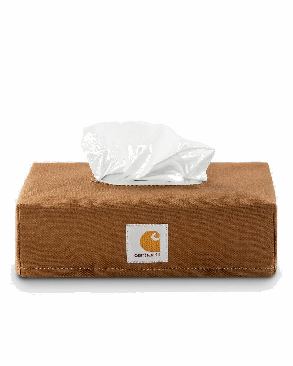 Photo: Carhartt Wip Tissue Box Cover Brown - Mens - Cool Stuff