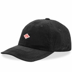 Danton Men's Cord Baseball Cap in Black