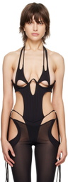 ORIENS Black Maven Bodysuit