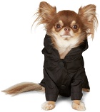 Dsquared2 Black Poldo Dog Couture Edition Hooded Raincoat