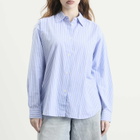 mfpen Women's Womens Generous Shirt in Embassy Stripe