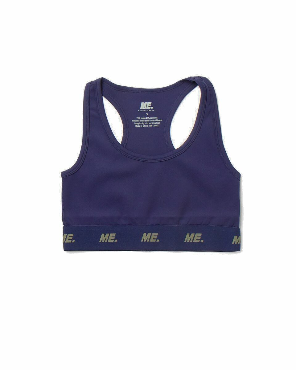 Photo: Melody Ehsani Wmns Core Sports Bra Blue - Womens - (Sports ) Bras