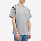 Gucci Men's Tape T-Shirt in Grey Melange