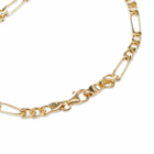 Miansai Men's Figaro Chain Bracelet in Gold