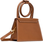 Jacquemus Brown Le Papier 'Le Chiquito Noeud' Bag