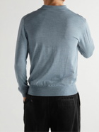Altea - Virgin Wool Polo Shirt - Blue