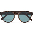 Berluti - Aviator-Style Tortoiseshell Acetate Sunglasses - Tortoiseshell