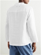 Vilebrequin - Caban Linen Shirt - White