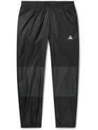 NIKE - NRG ACG Cinder Cone Tapered Recycled Nylon Track Pants - Black