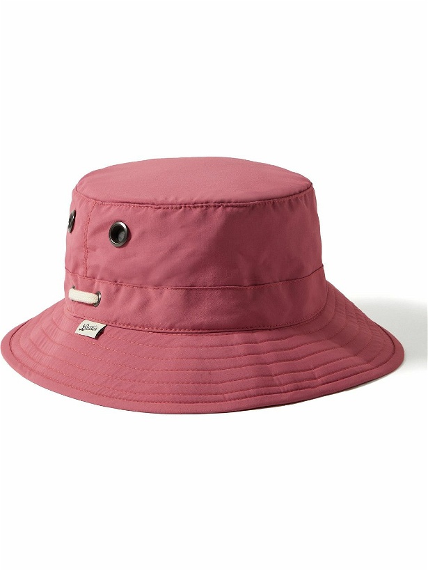 Photo: Bather - Tilley T1 Nylon Bucket Hat - Pink