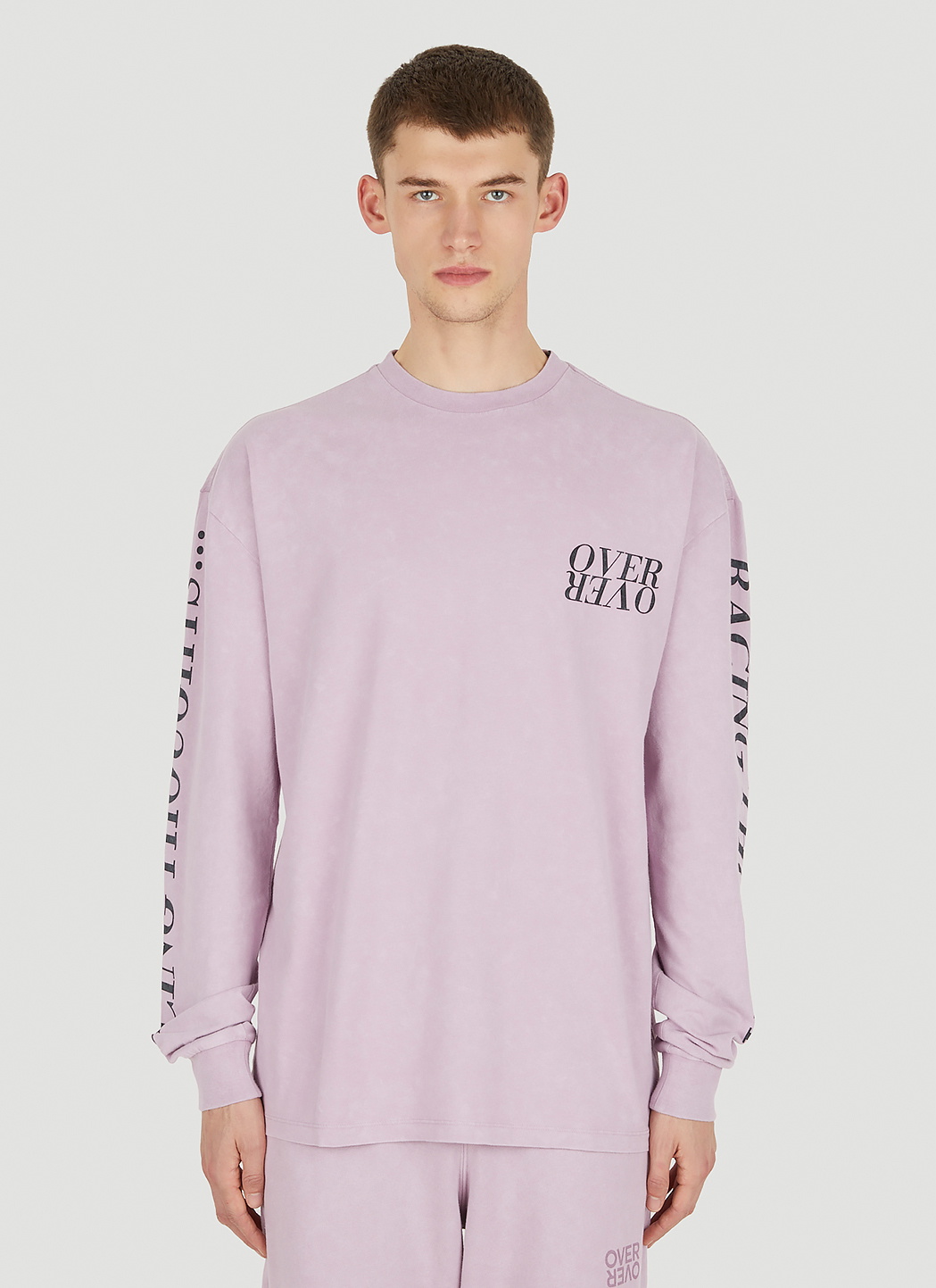 OVER OVER Racing Thoughts Long Sleeve T-Shirt