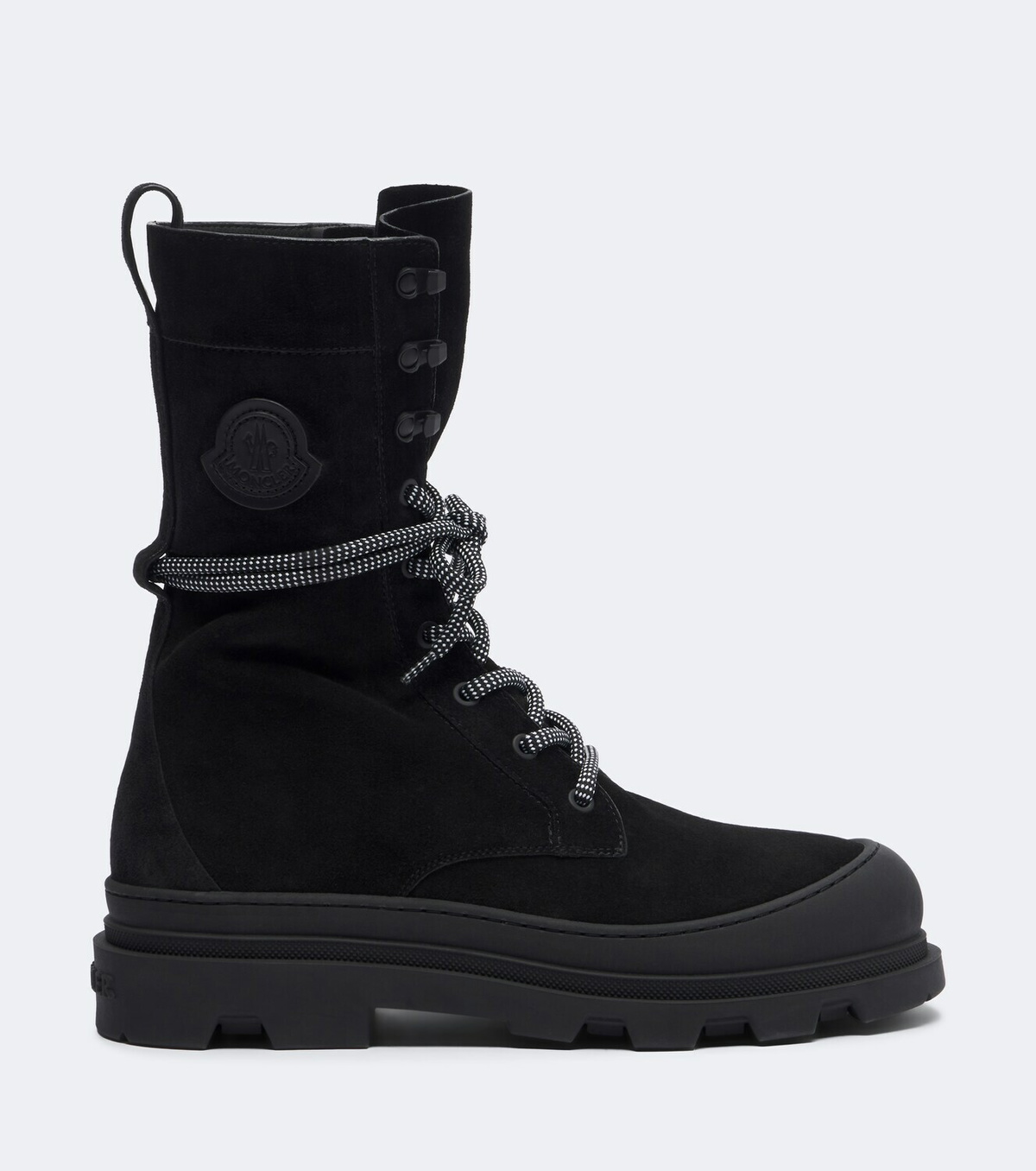 Moncler Vera suede lace-up boots
