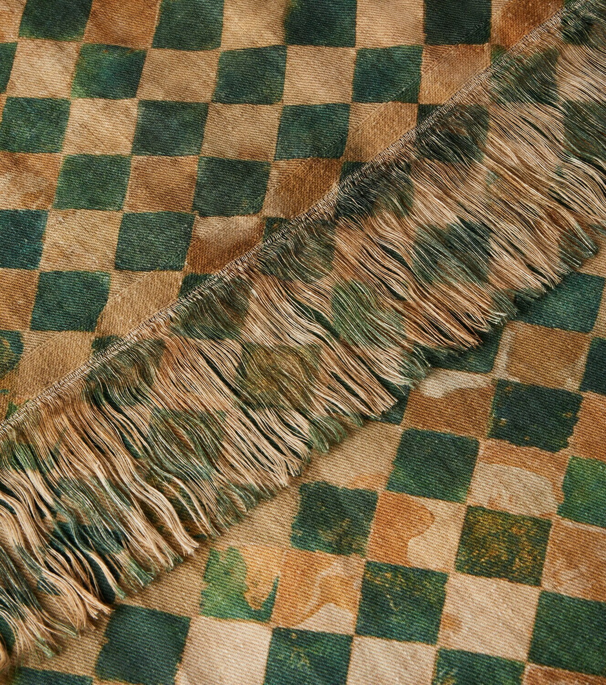 The House of Lyria Tormento checked linen tablecloth