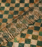 The House of Lyria Tormento checked linen tablecloth