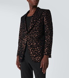 Tom Ford Atticus leopard-print tuxedo jacket