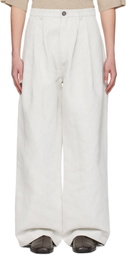 Mark Kenly Domino Tan Studio Beige Per Trousers