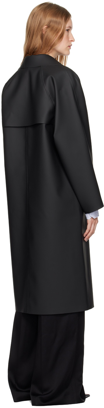 KASSL Editions Black Original Below Rubber Coat