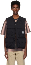 Carhartt Work In Progress Black Elmwood Vest