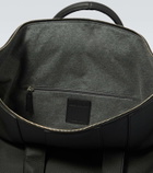 Zegna Raglan leather travel bag