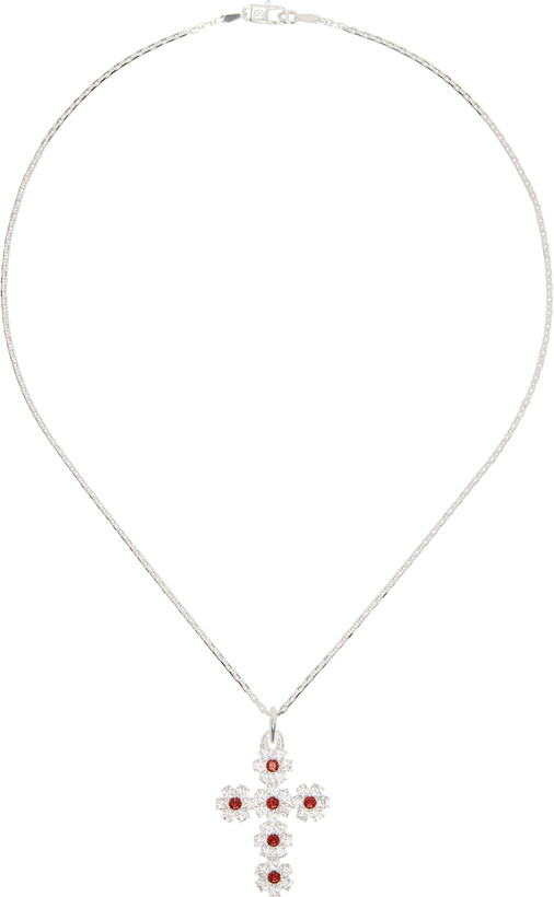 Photo: Hatton Labs Silver Bloom Pendant Necklace