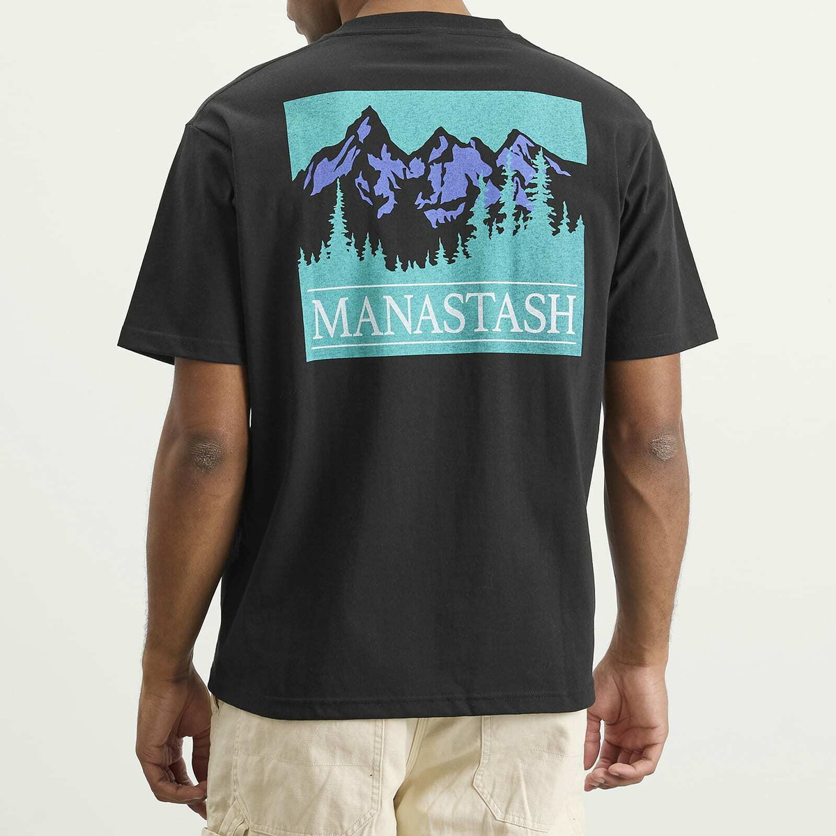 Manastash Men's Old Time T-Shirt in Black