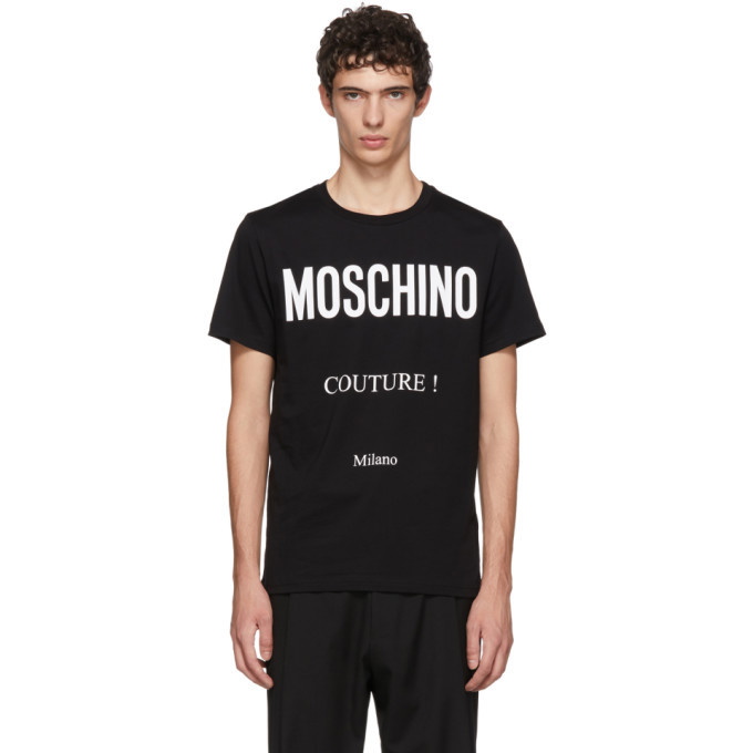 Photo: Moschino Black Couture T-Shirt