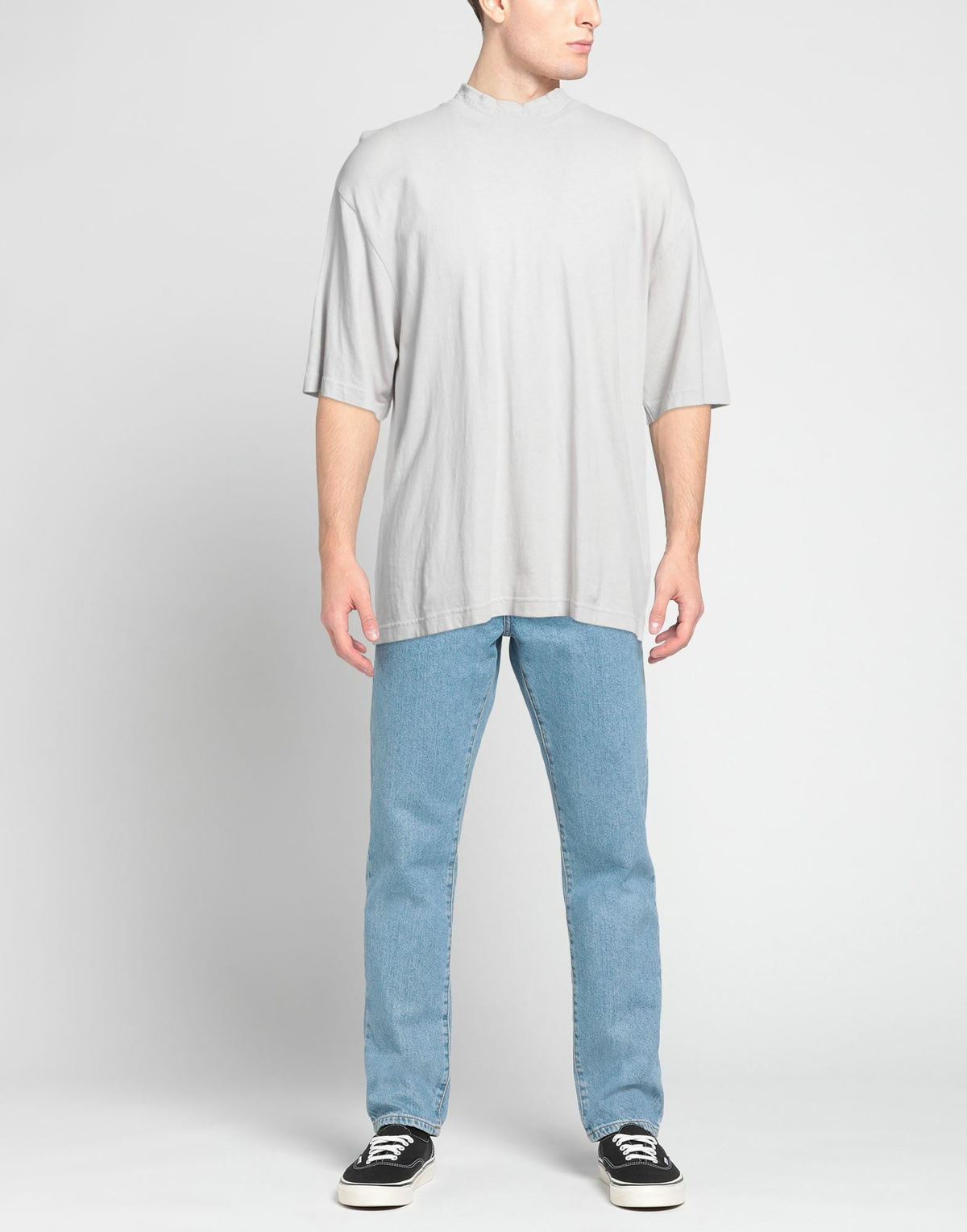 Acne Studios Mens T-shirt in Grey