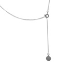 A.P.C. Men's Acorn Necklace in Silver