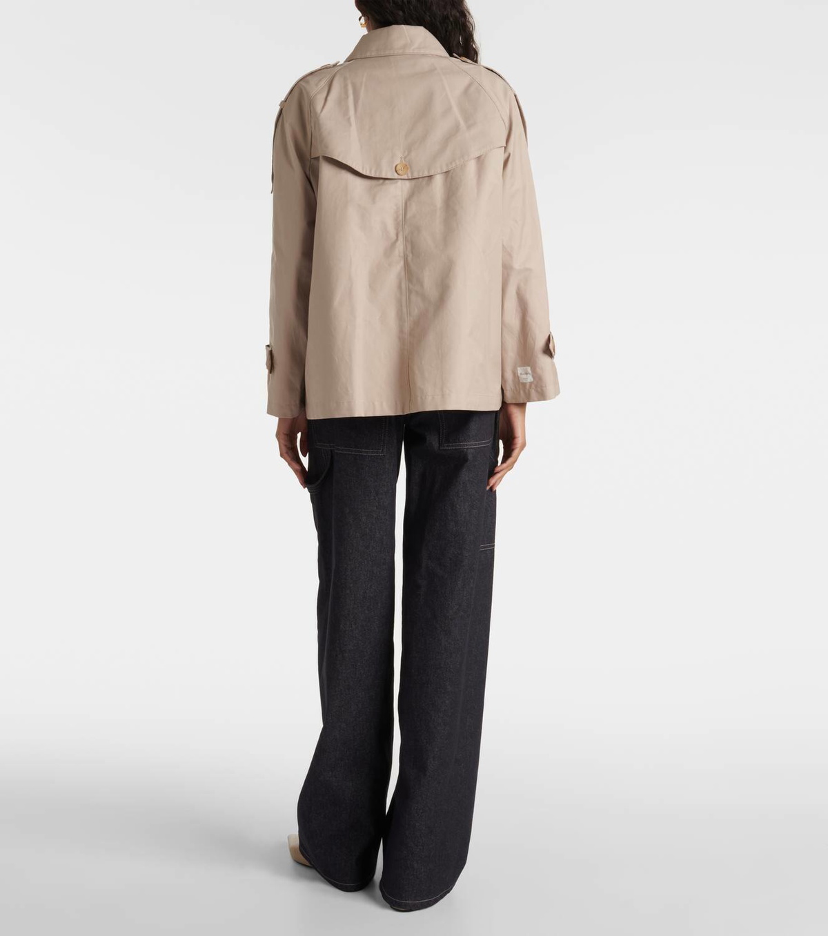 Max Mara The Cube Dtrench twill trench coat Max Mara