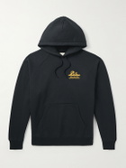 Aimé Leon Dore - Unisphere Logo-Print Cotton-Jersey Hoodie - Black