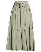 Peserico Womens Maxi skirt in Sage green