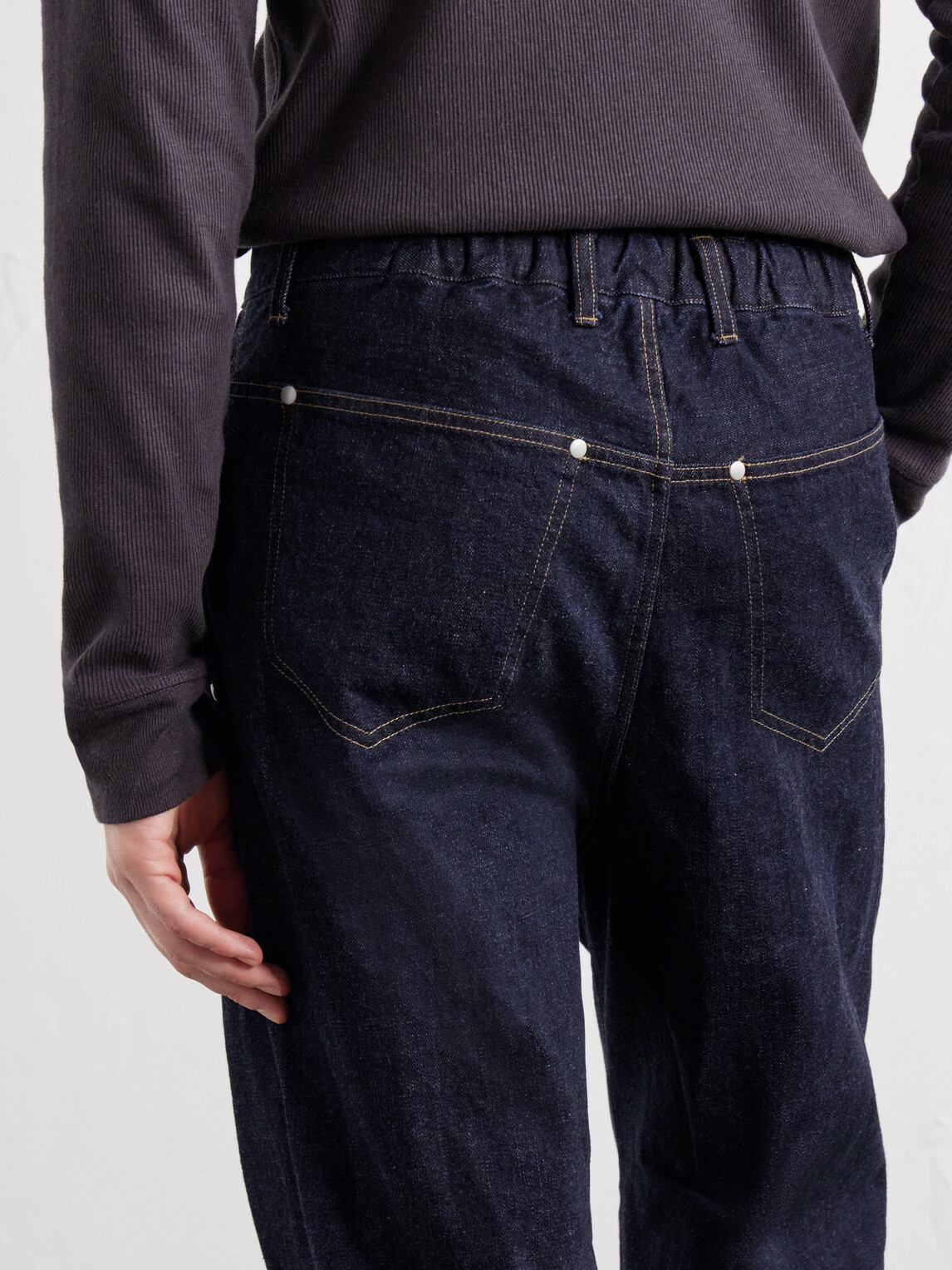 YOKE - Wide-Leg Jeans - Blue