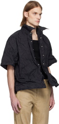 Karmuel Young Black Square Transform Shirt