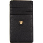 Versace Black Leather Card Holder