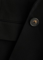 Vince Sleeveless Woven Blazer Black