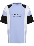 MARTINE ROSE - Logo Cotton Football Top