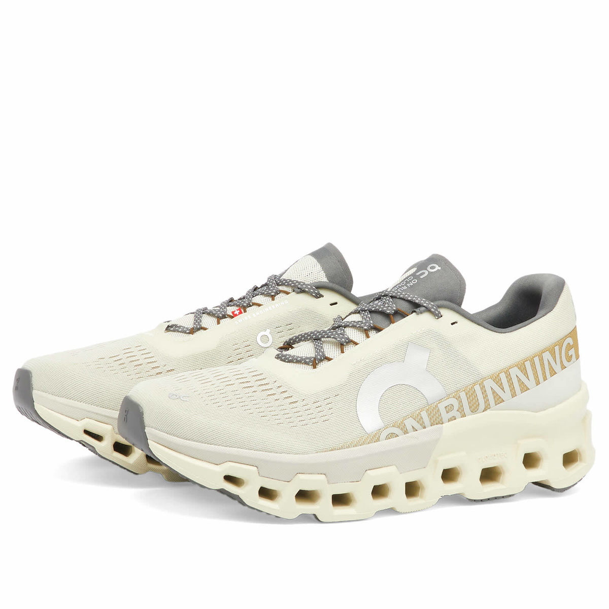 ON Men's Cloudmster 2 in Cream/Ice