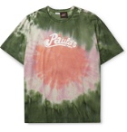 Loewe - Paula's Ibiza Oversized Logo-Print Tie-Dyed Cotton-Jersey T-Shirt - Green