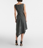 McQueen Wool midi dress