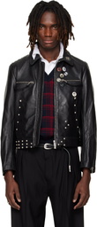 Enfants Riches Déprimés Black Sid Leather Jacket
